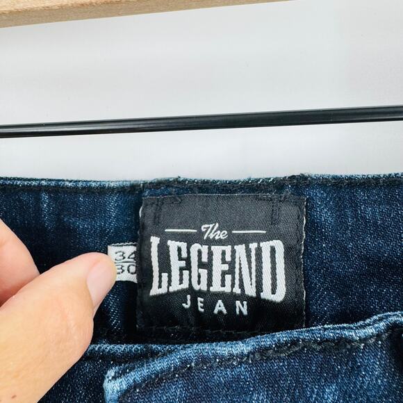 Tactical Distributors Legend Jeans 34x30 Renner 221 Original Straight Dark Wash - Picture 3 of 6